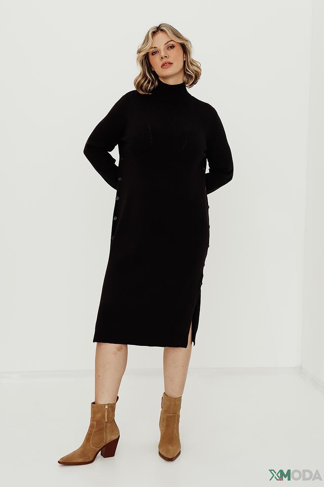 Платье Gerry Weber чёрное вязаное