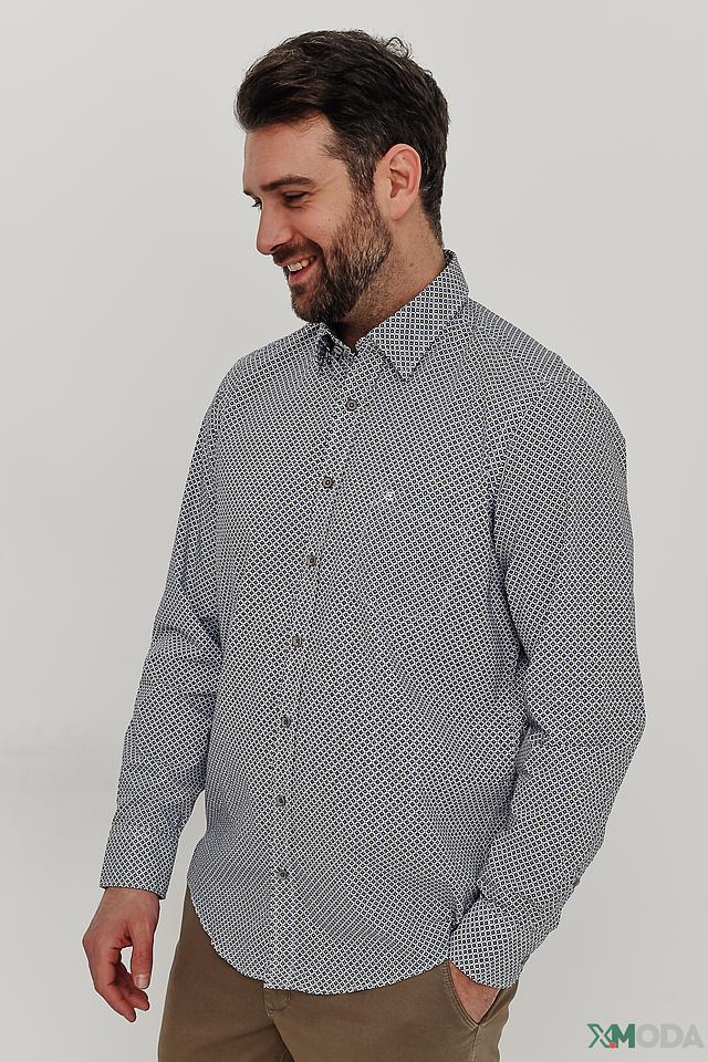 Рубашка Casa Moda с геометрическим рисунком