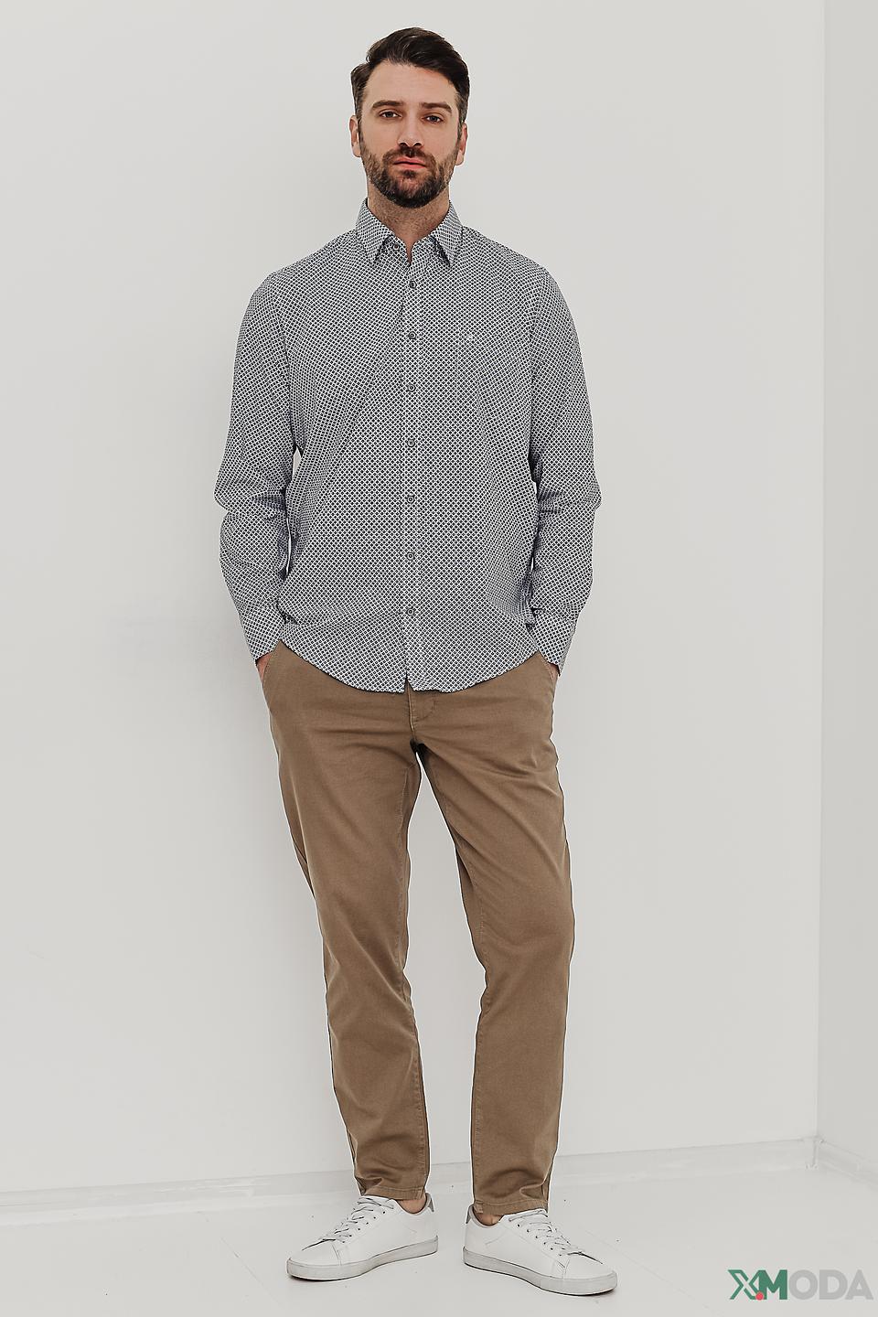 Рубашка Casa Moda с геометрическим рисунком