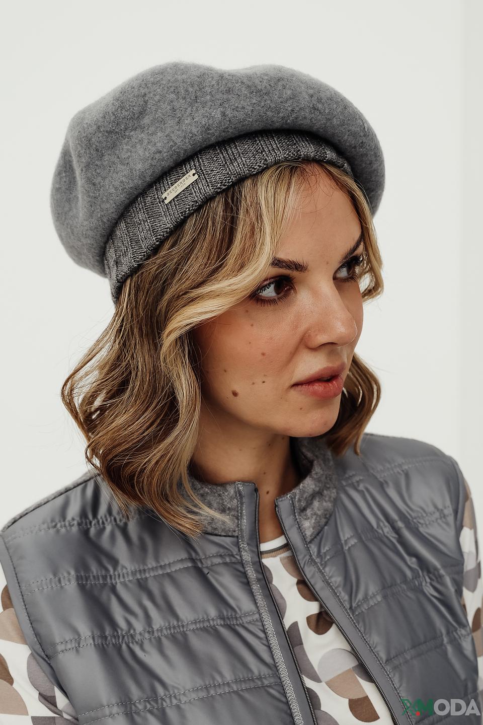 Берет Seeberger серый