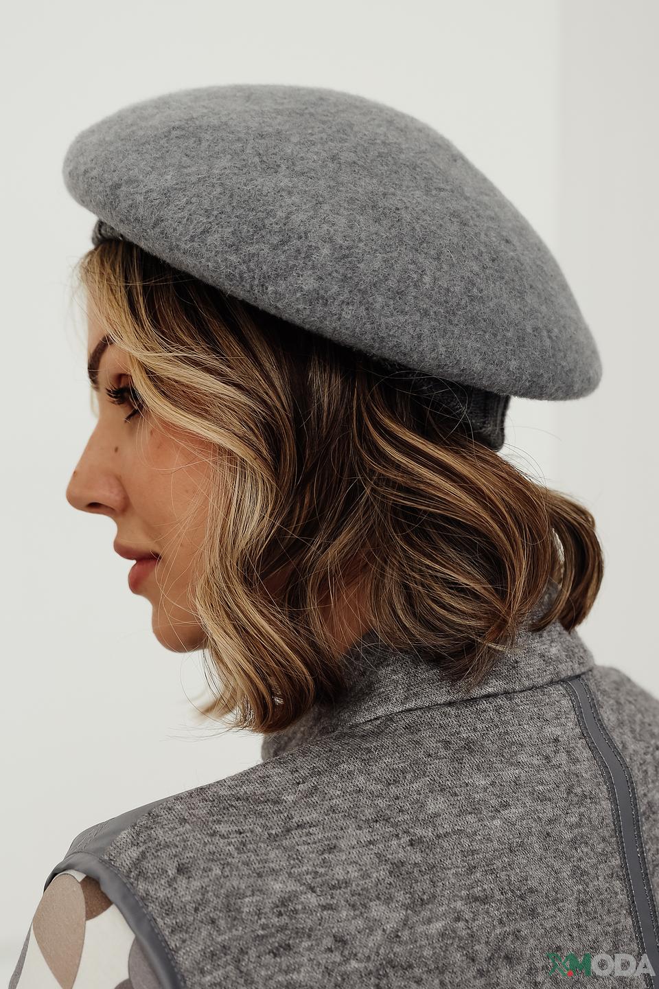 Берет Seeberger серый