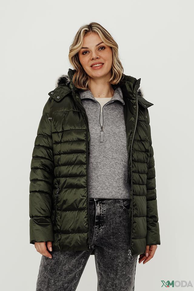 Куртка Lebek стеганая хаки
