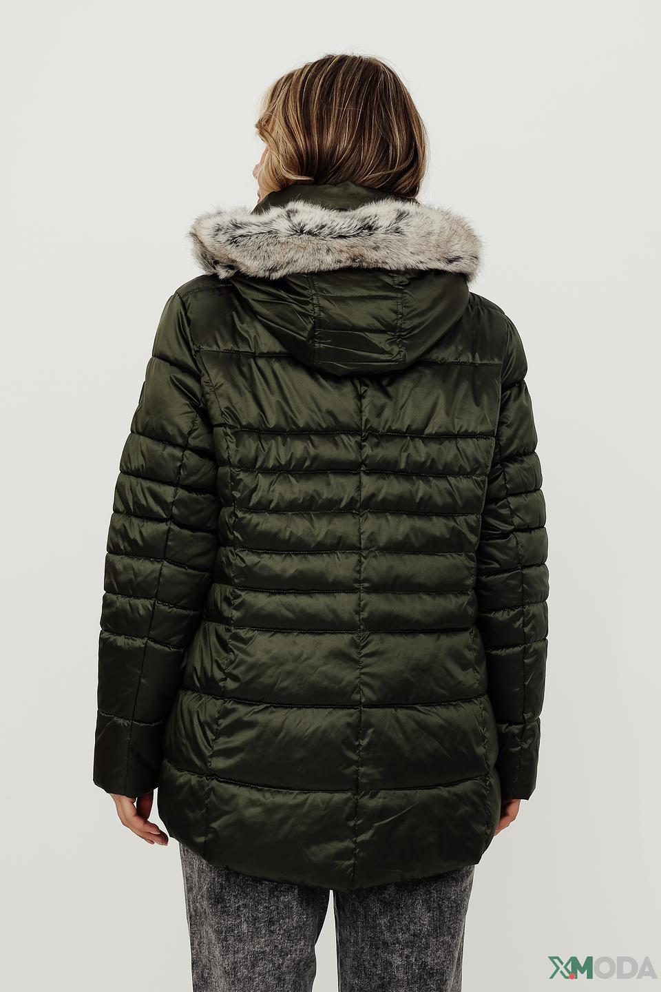 Куртка Lebek стеганая хаки