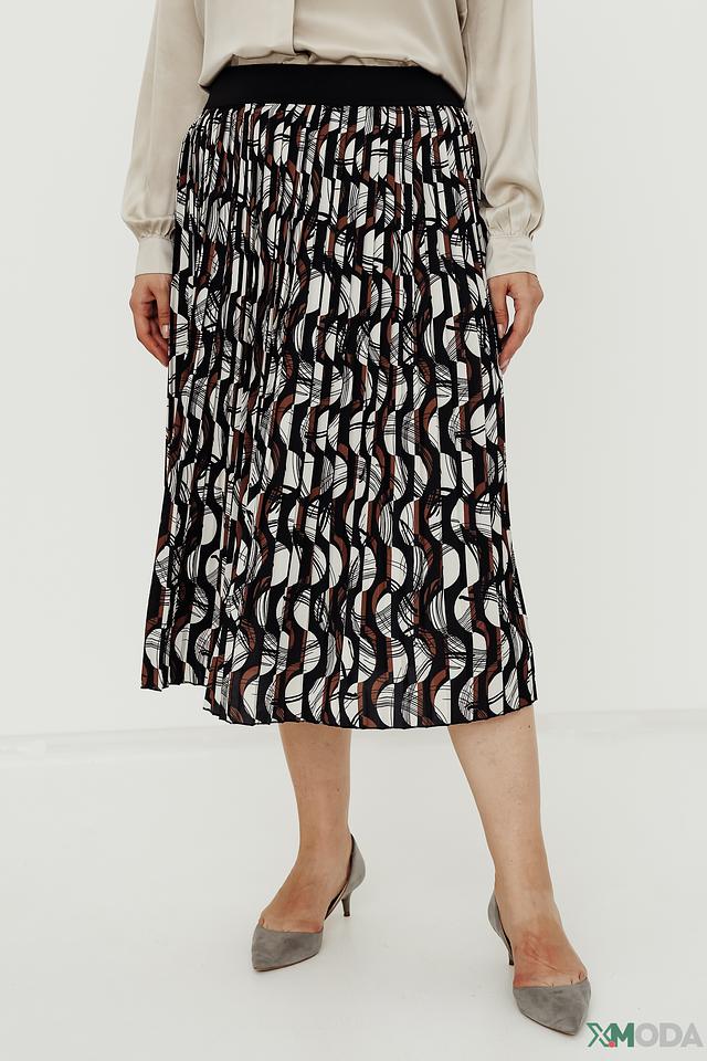 Юбка Lebek с геометрическим принтом