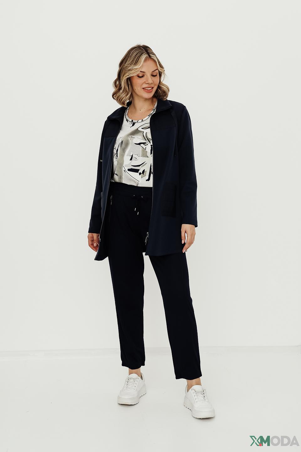 Жакет Frank Walder приталенный тёмно-синий