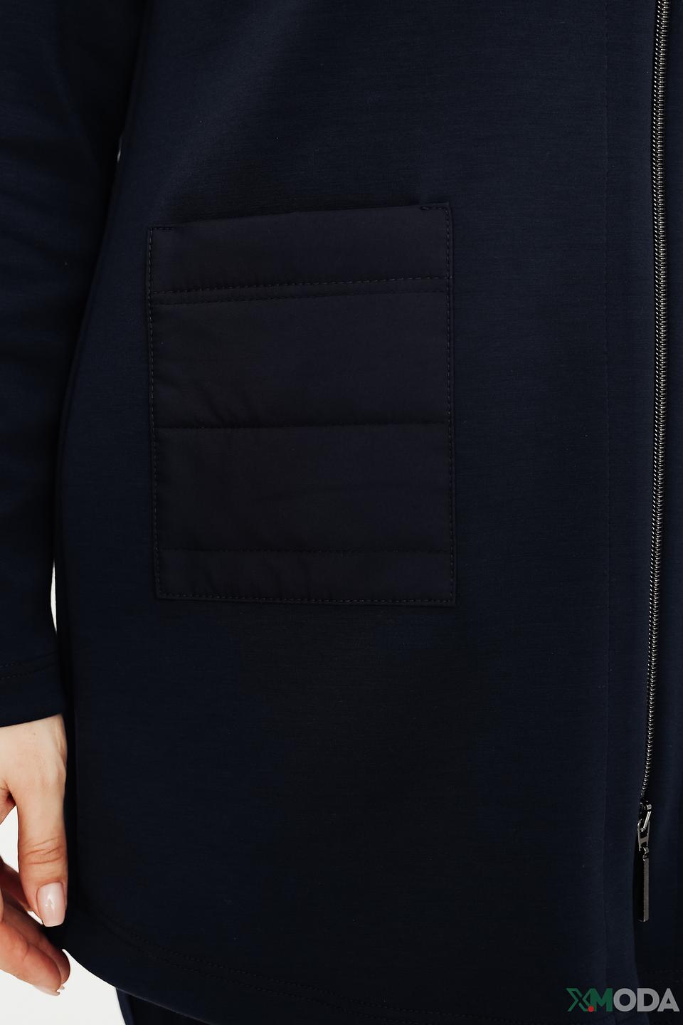 Жакет Frank Walder приталенный тёмно-синий