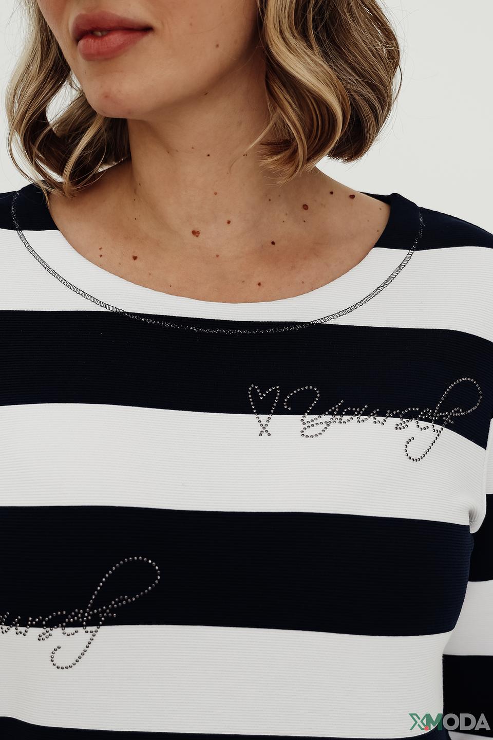 Пуловер Rabe collection в полоску