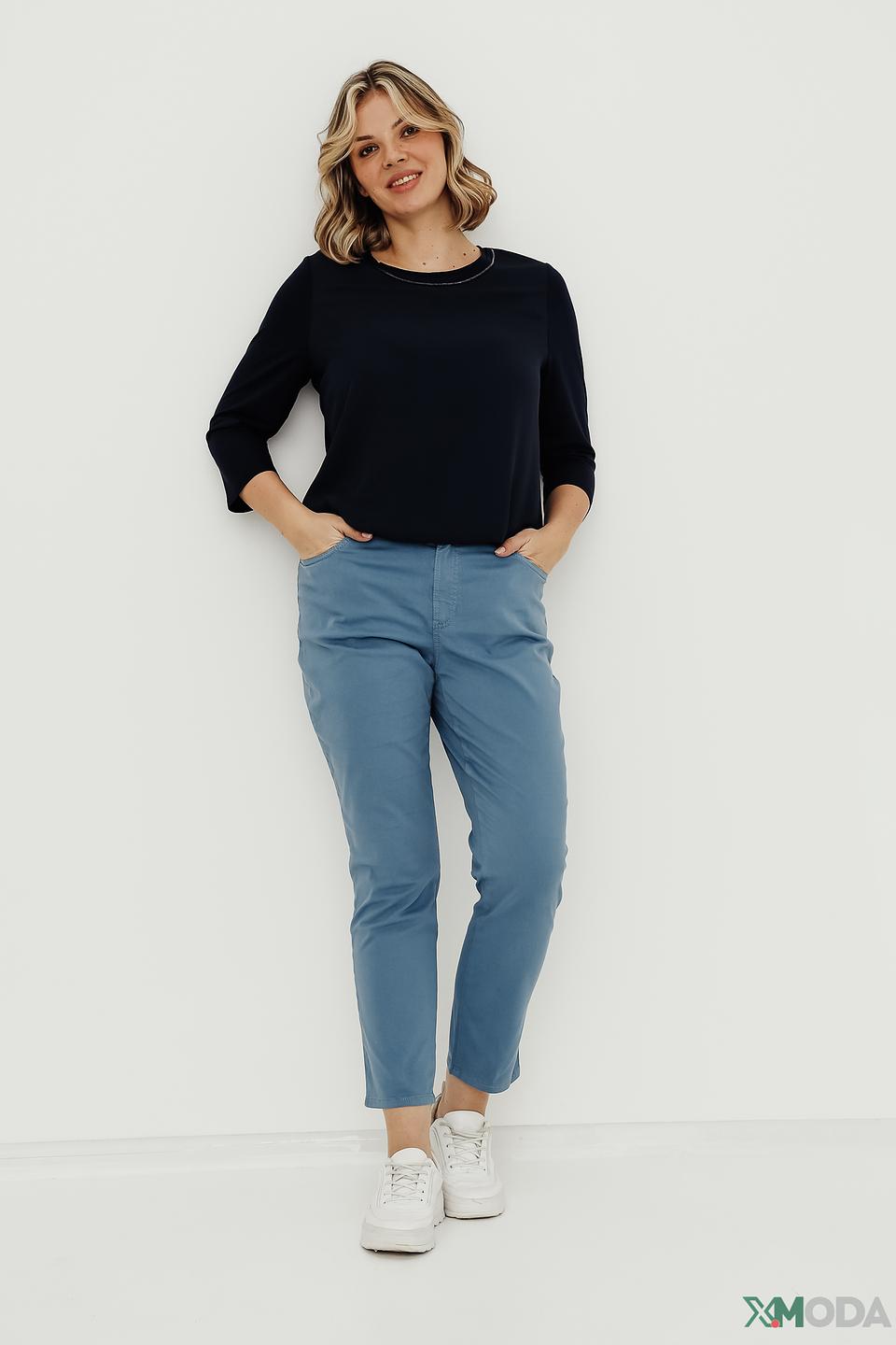 Блуза Frank Walder с округлым вырезом