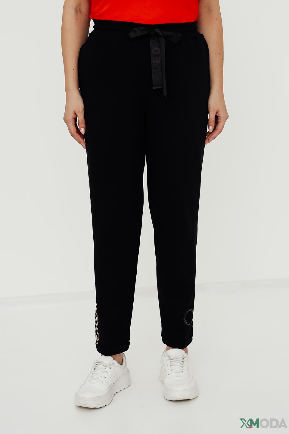 Брюки трикотажные Doris Streich черные