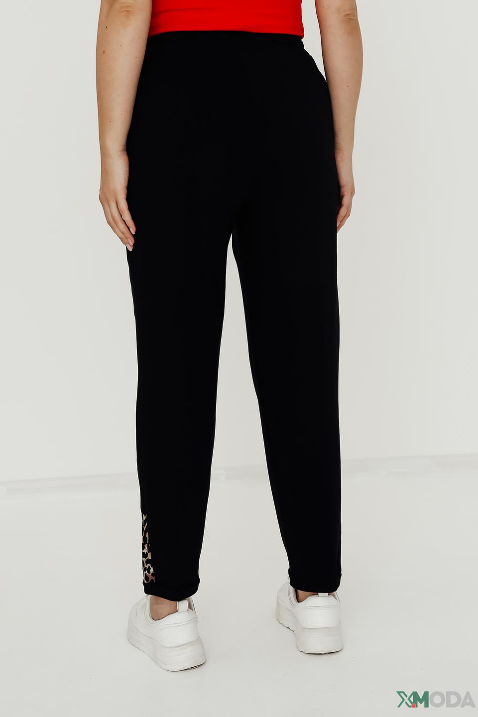 Брюки трикотажные Doris Streich черные