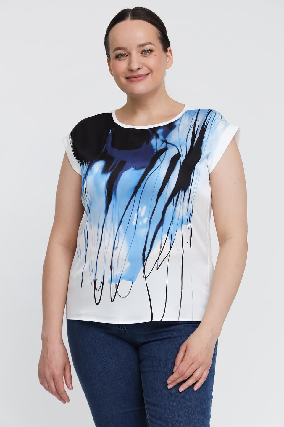 Футболка Taifun с абстрактным принтом