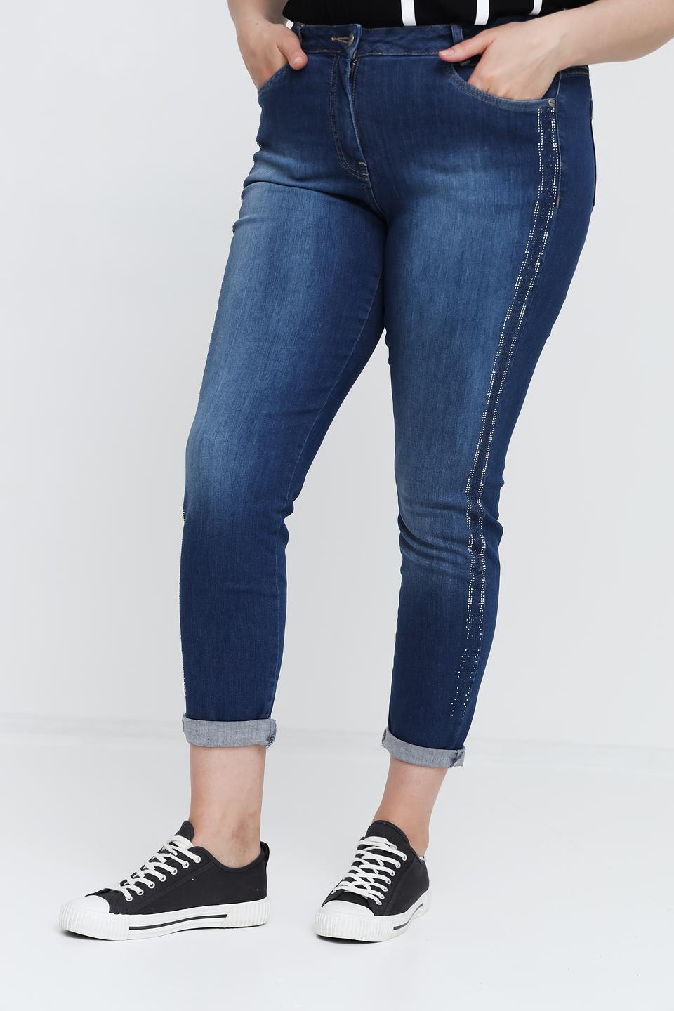 Джинсы Doris Streich с вышивкой