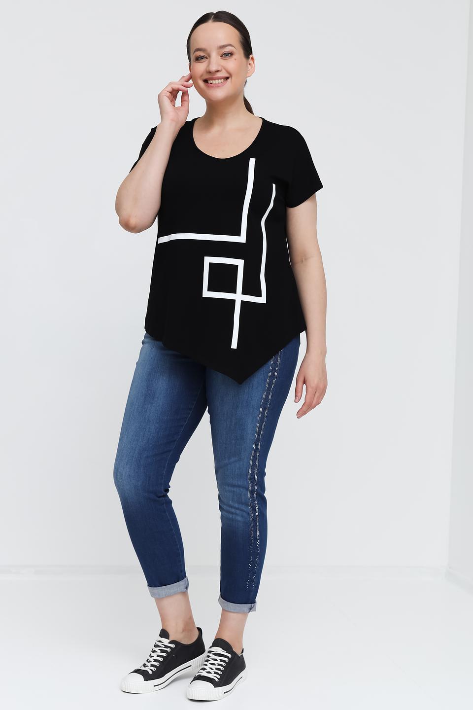 Джинсы Doris Streich с вышивкой