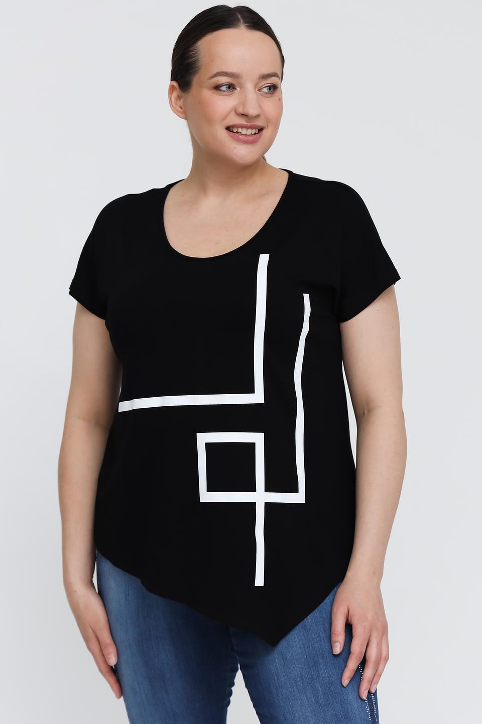 Блуза Doris Streich с графичным принтом