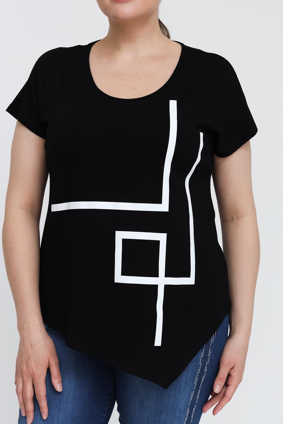 Блуза Doris Streich с графичным принтом