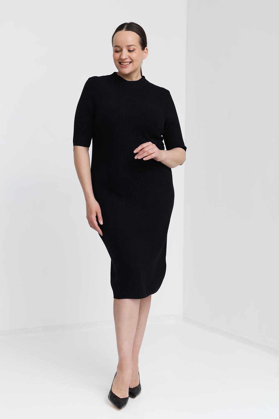 Платье Gerry Weber чёрное приталенное