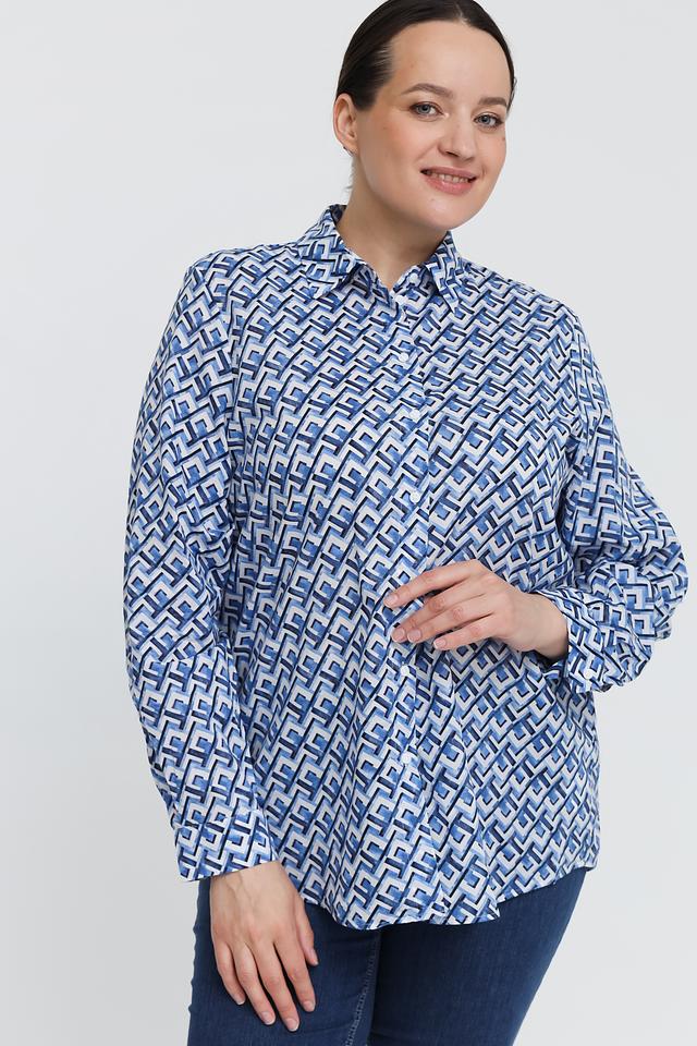 Рубашка Gerry Weber с геометрическим принтом