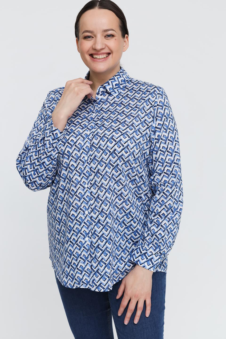 Рубашка Gerry Weber с геометрическим принтом