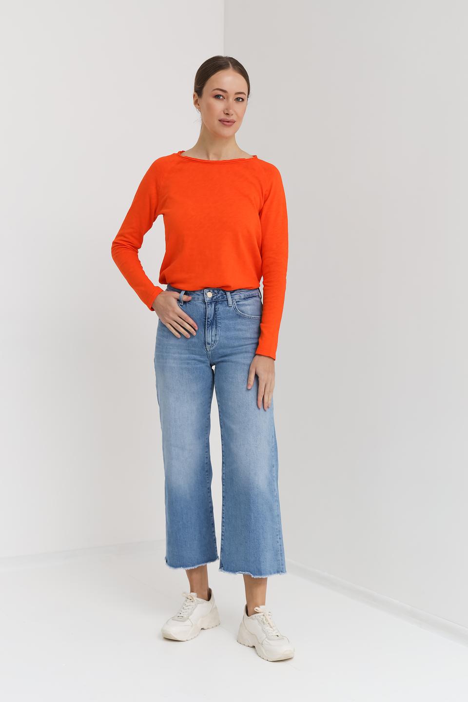 Пуловер Rich and Royal оранжевый