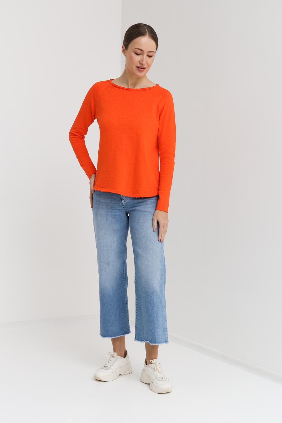 Пуловер Rich and Royal оранжевый