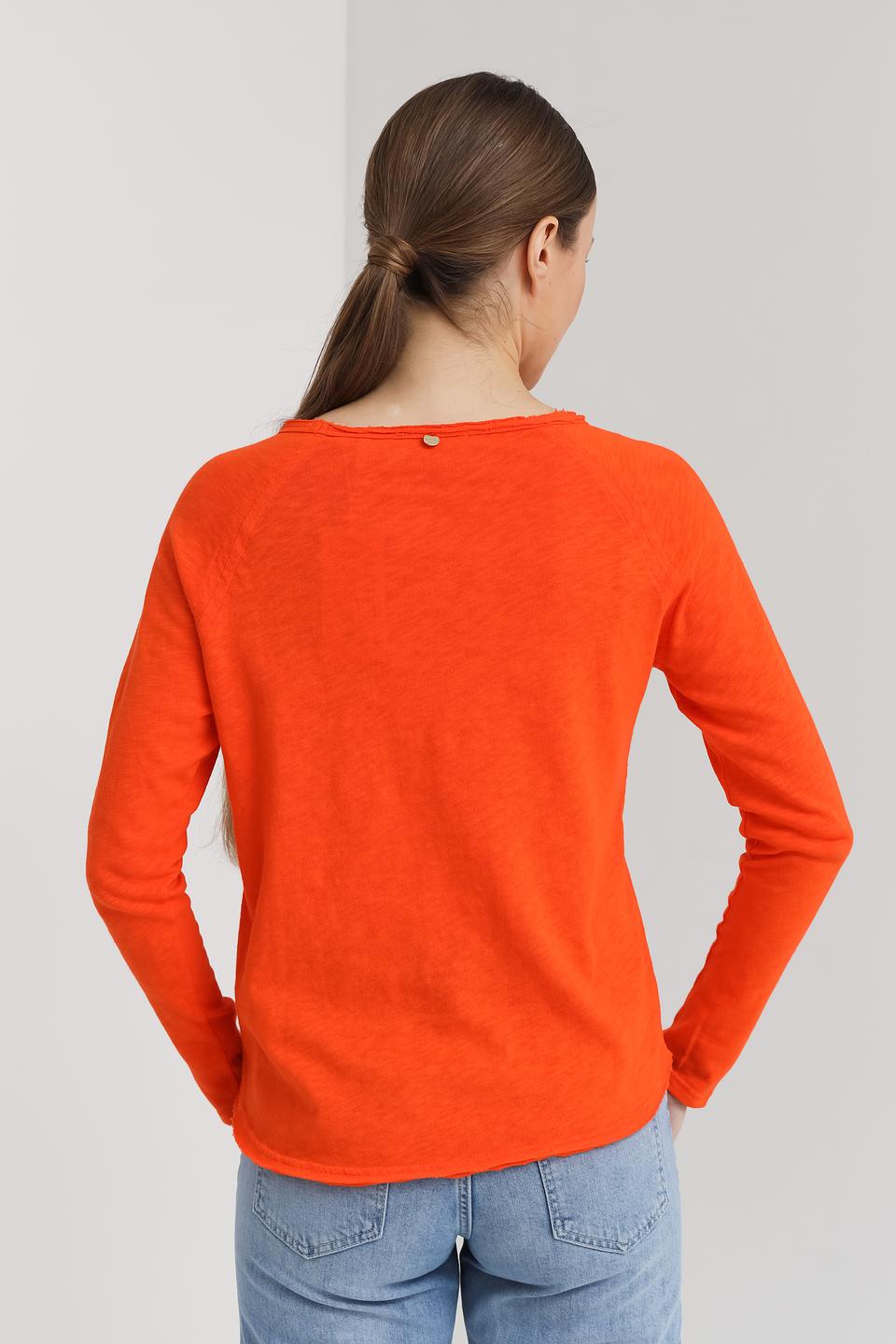 Пуловер Rich and Royal оранжевый