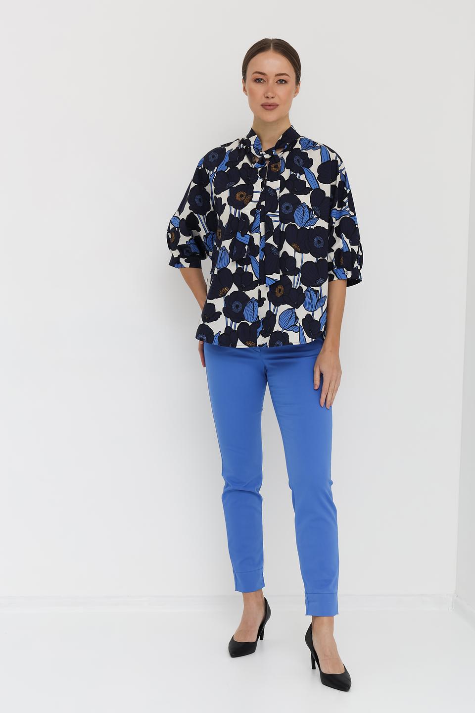 Блуза Luisa Cerano с цветочным принтом