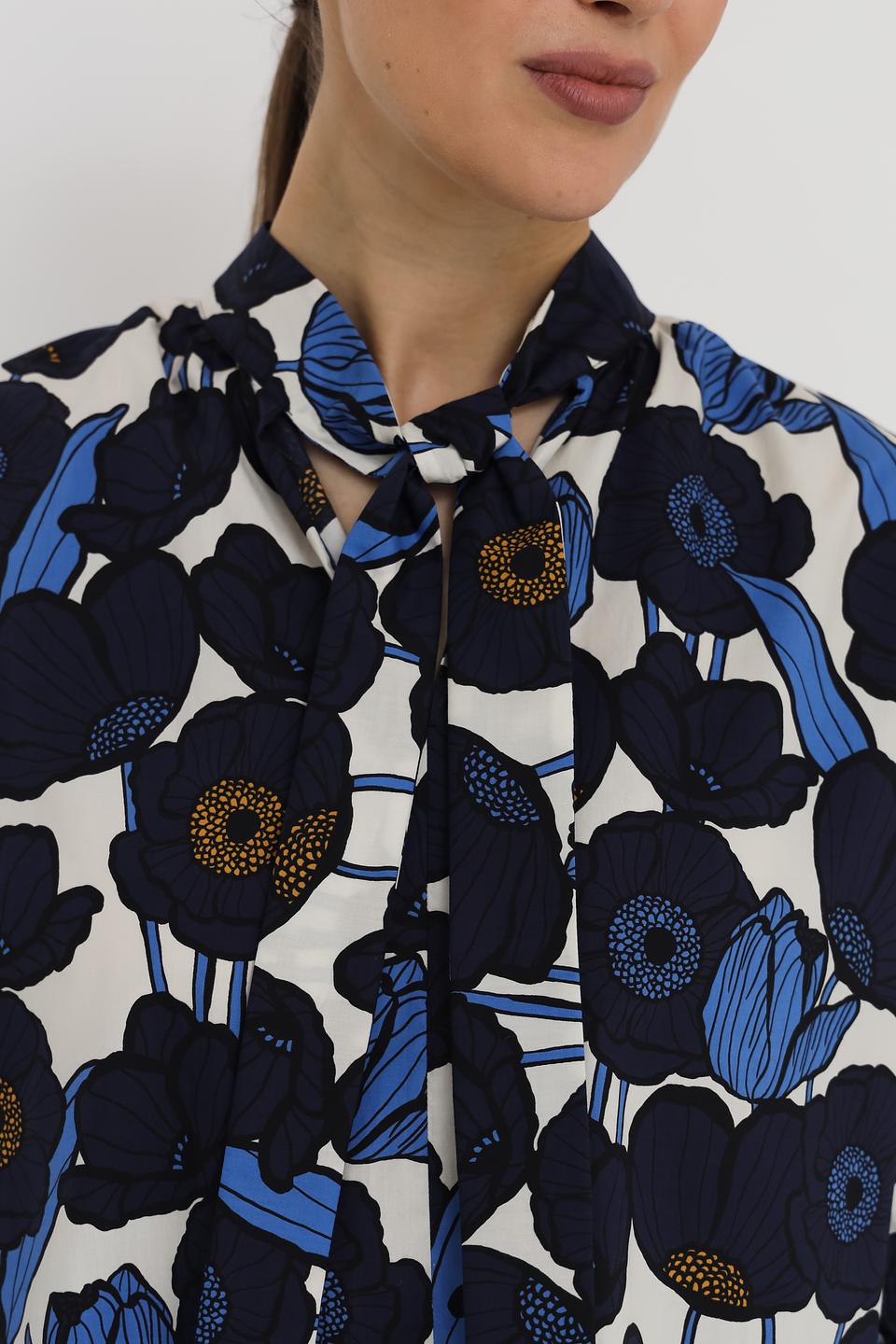 Блуза Luisa Cerano с цветочным принтом