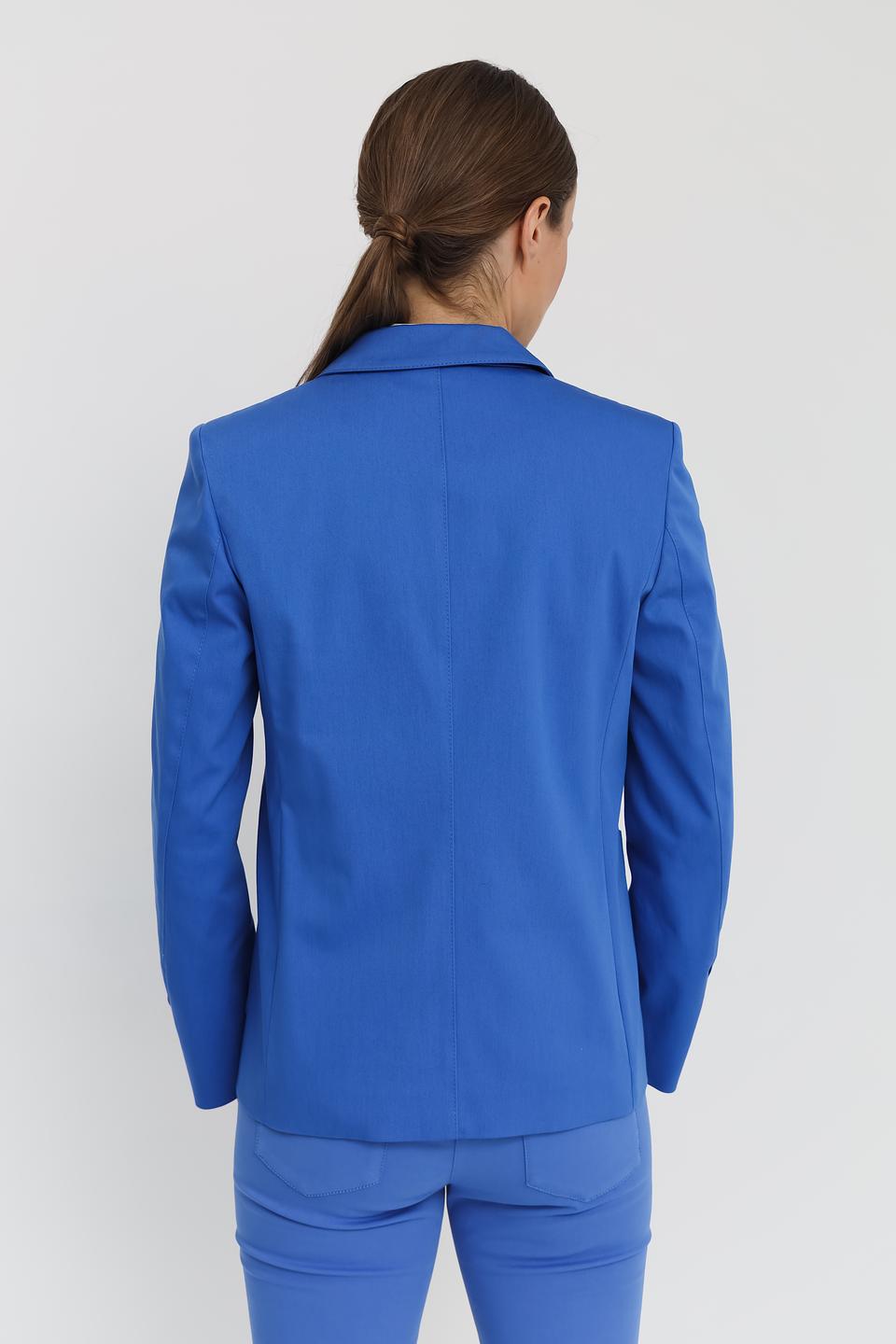 Жакет Luisa Cerano синий приталенный