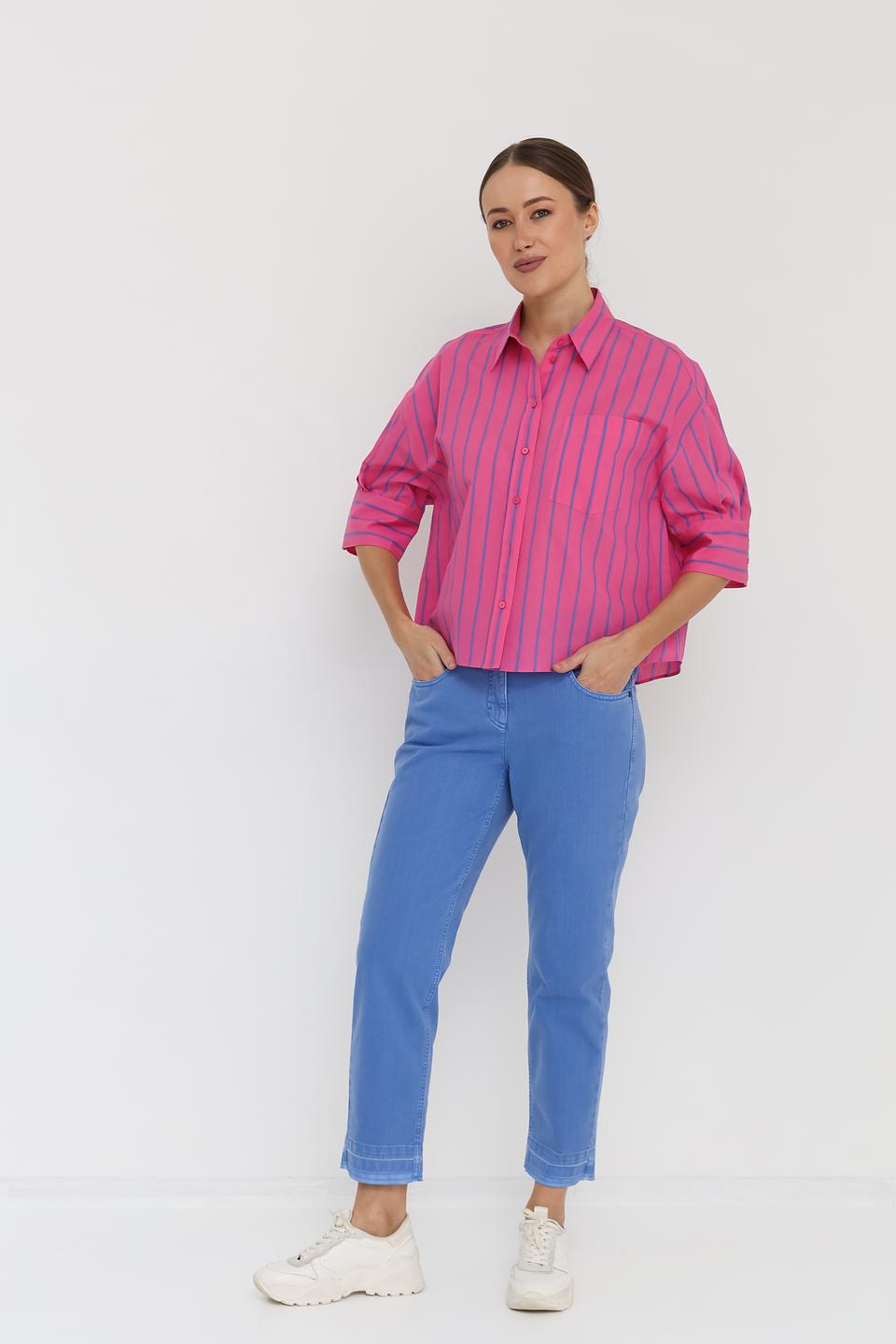 Джинсы Luisa Cerano голубые