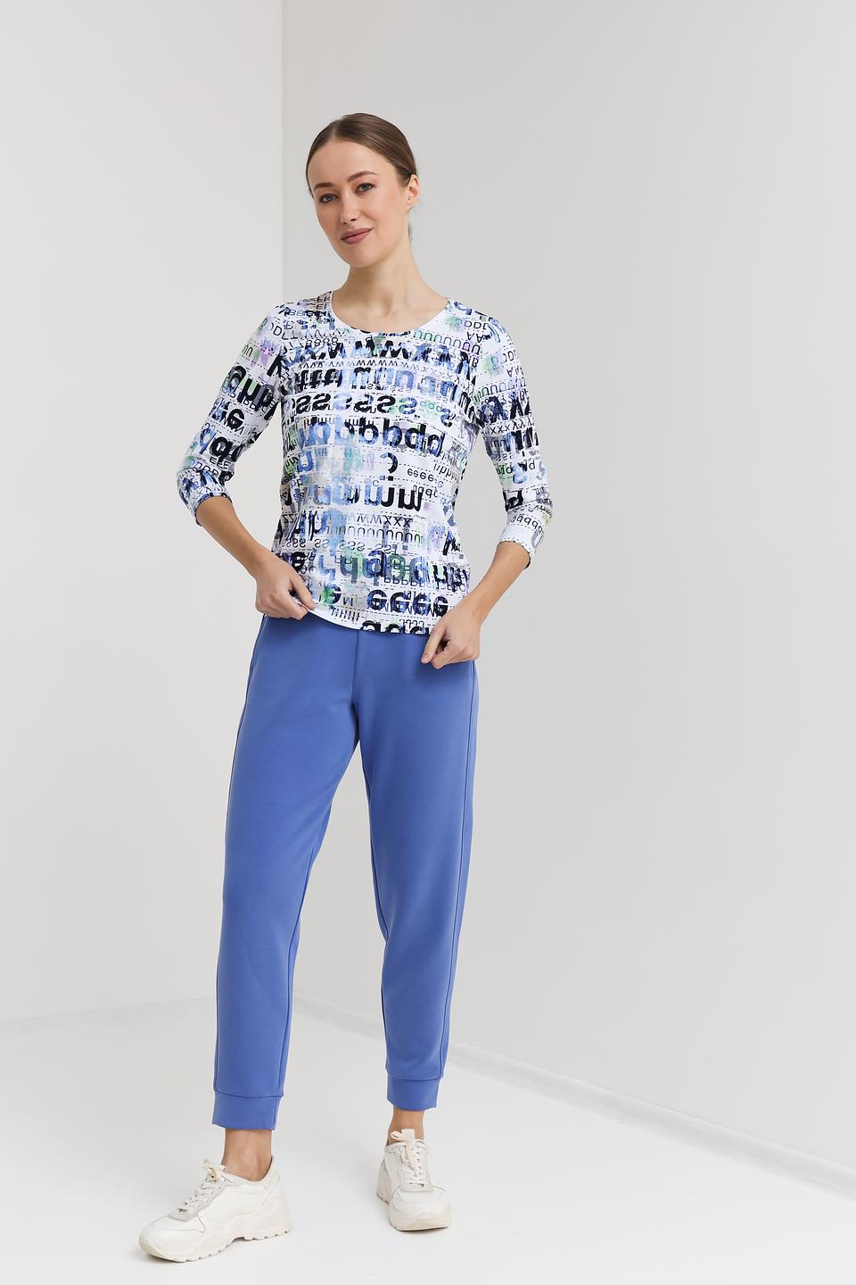 Лонгслив Bianca с принтом