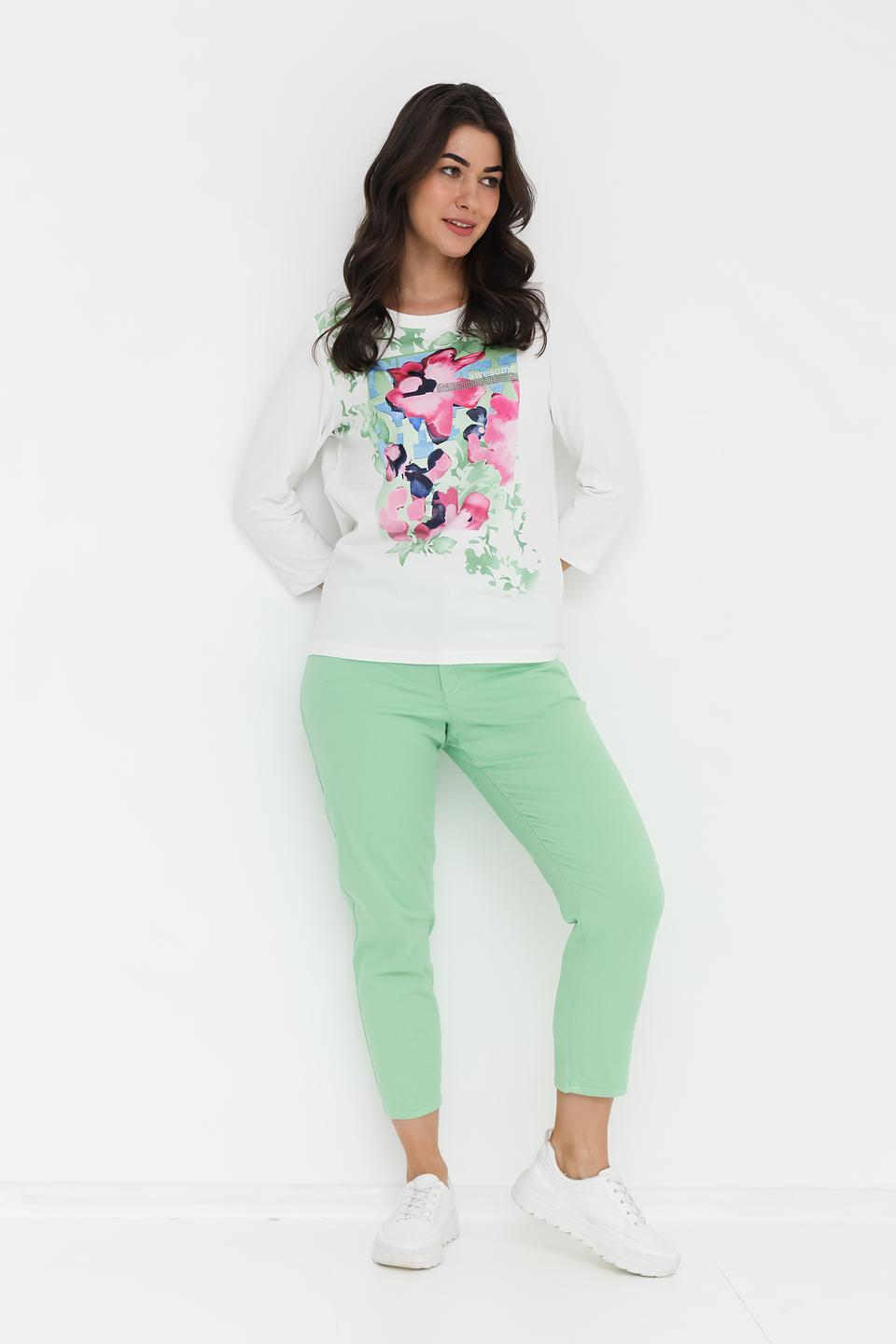 Футболка Thomas Rabe с цветочным принтом