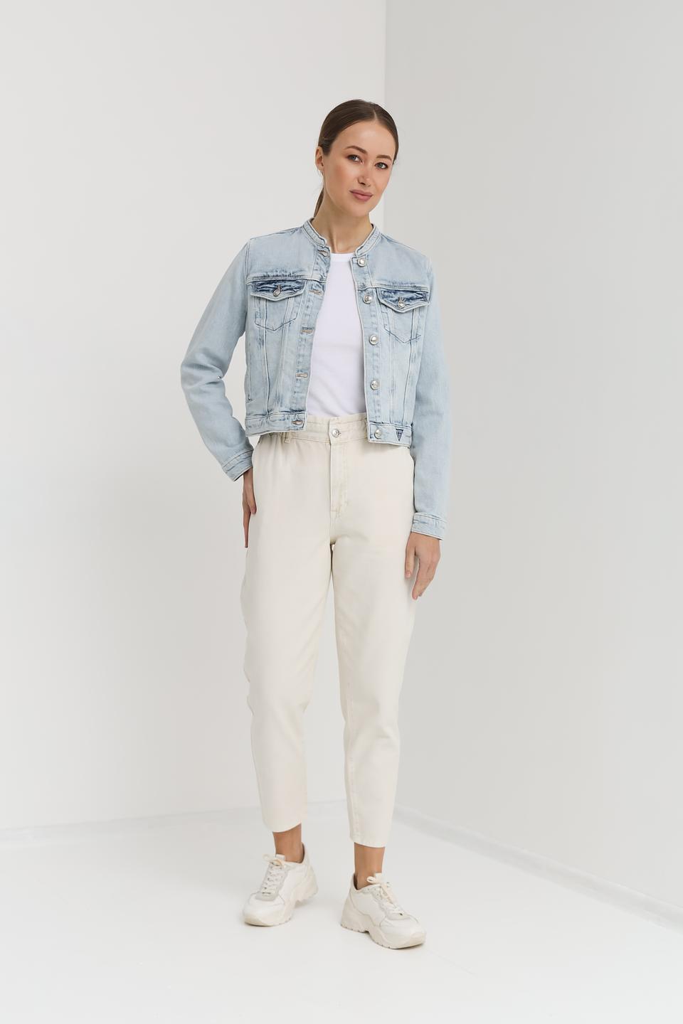 Джинсы Oui с завышенной талией