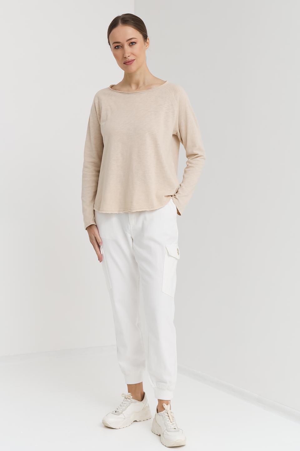 Брюки Liu-Jo белые карго