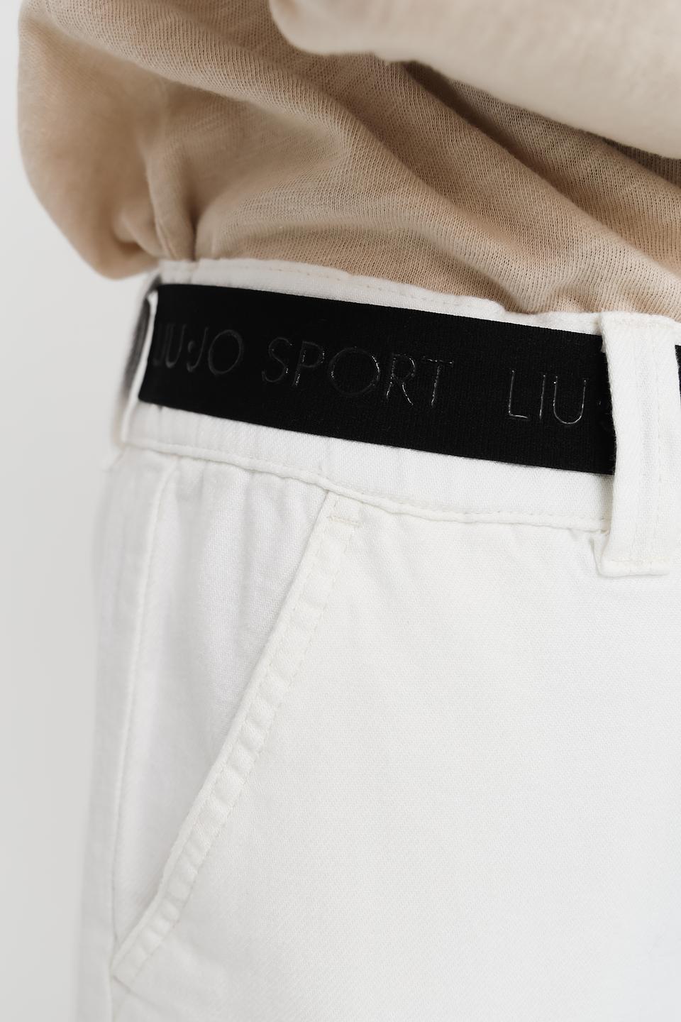 Брюки Liu-Jo белые карго