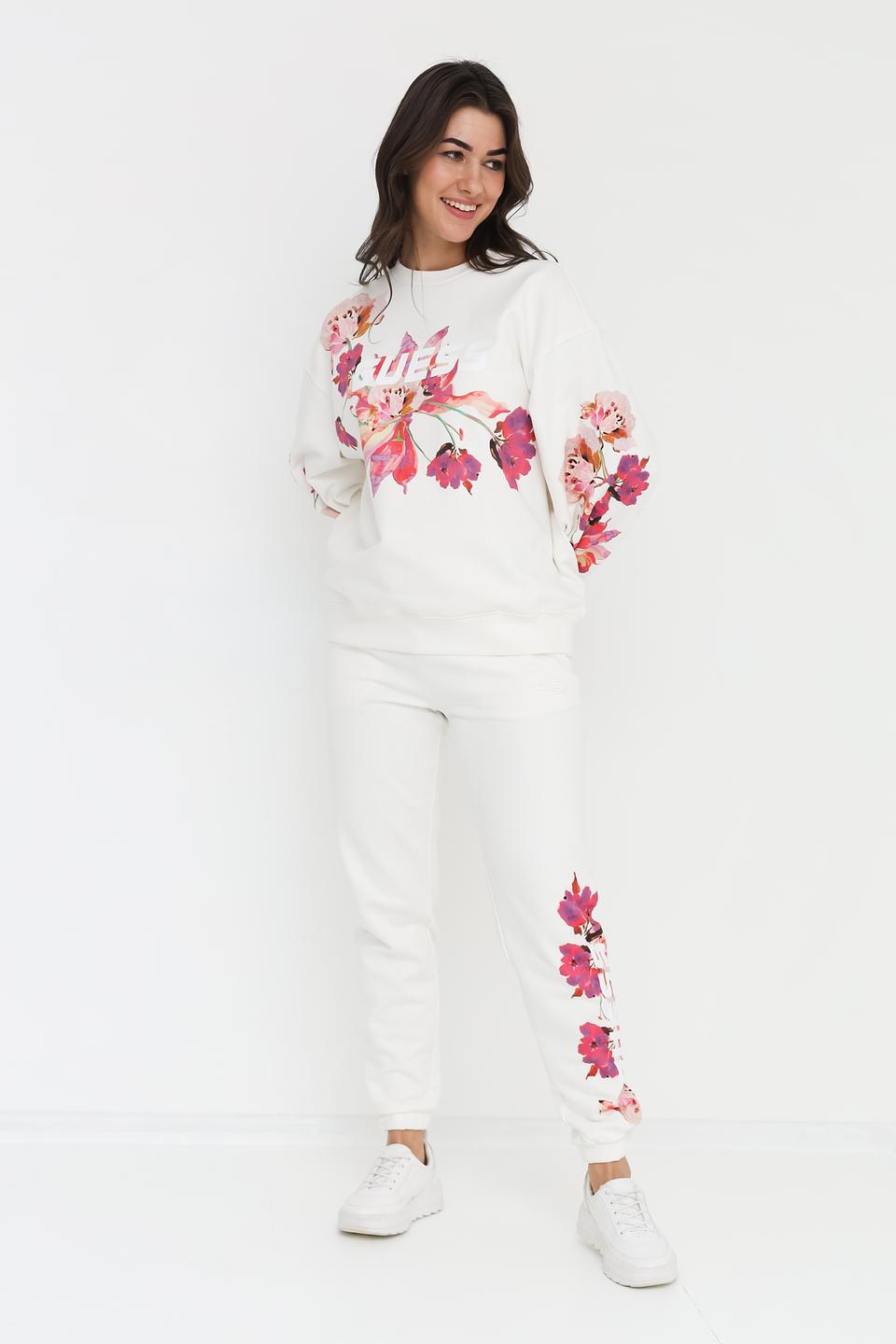 Джемпер Guess с цветочным принтом