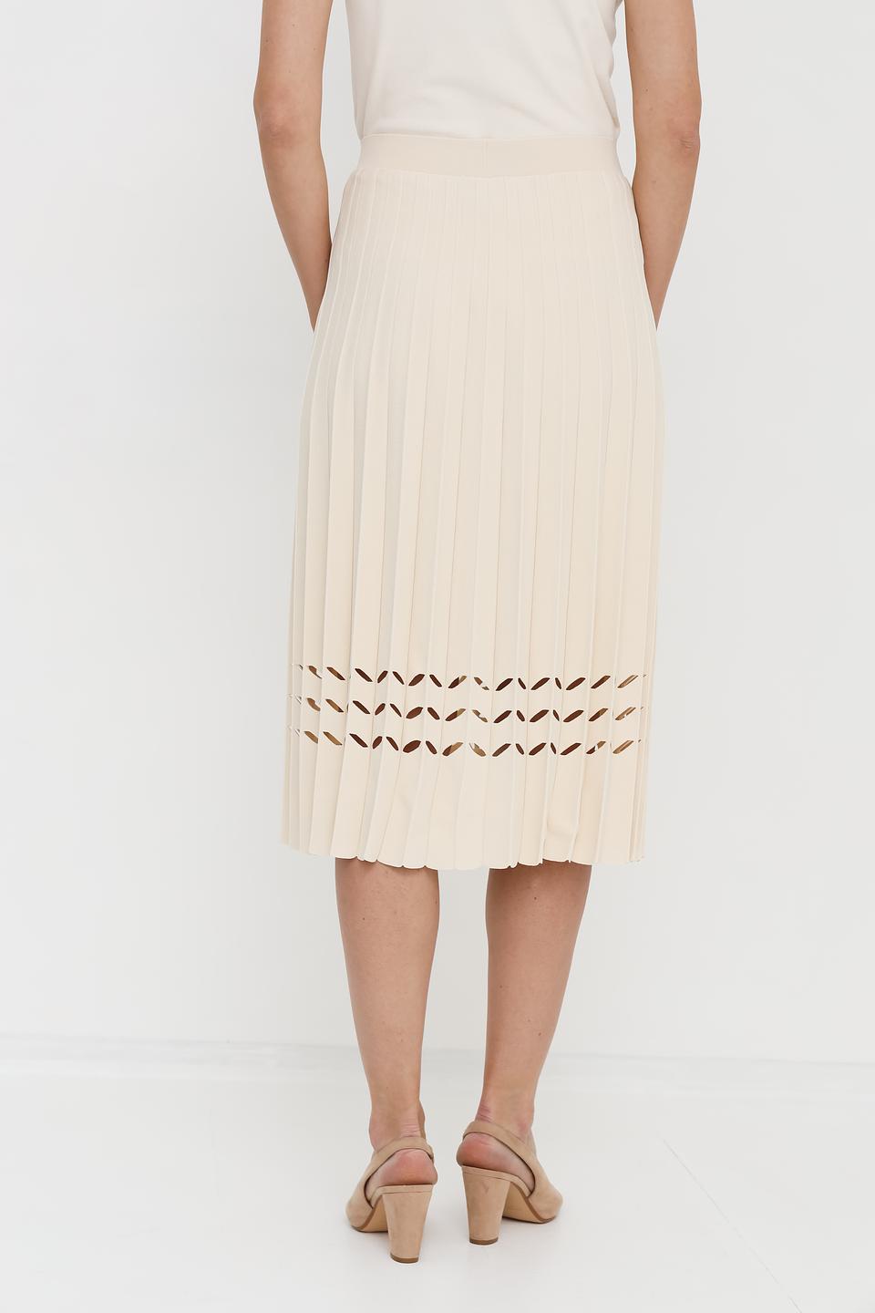 Юбка D. Exterior плиссированная бежевая