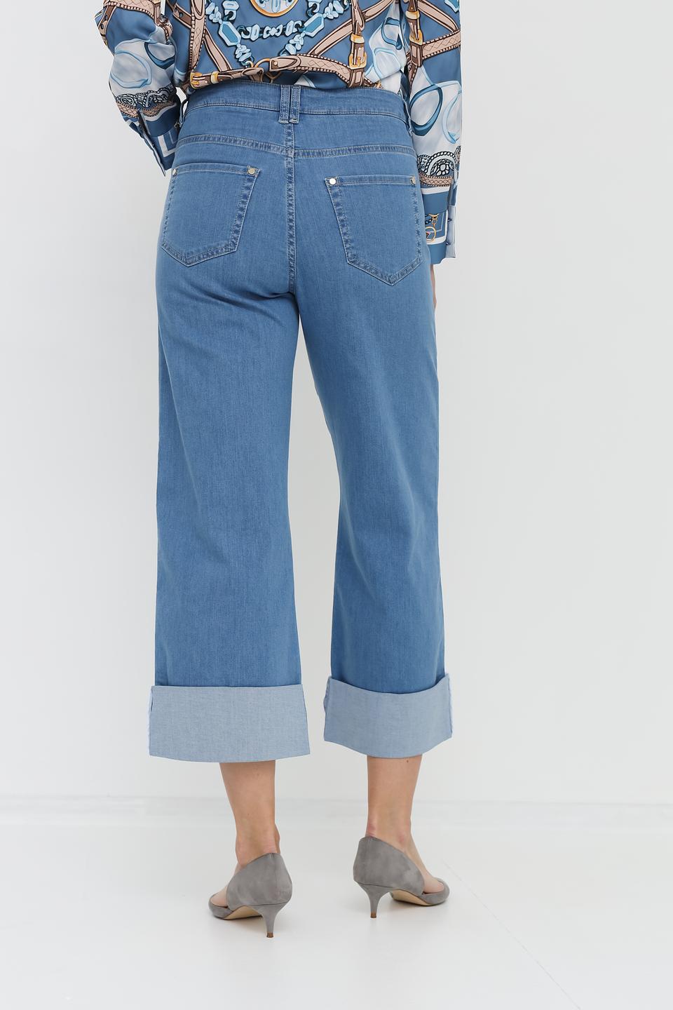 Джинсы D. Exterior кюлоты голубые