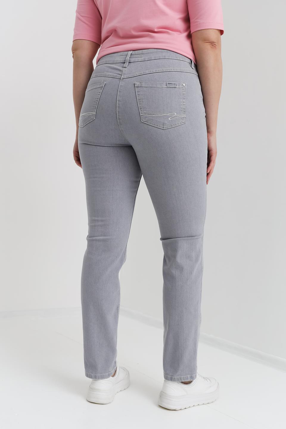 Джинсы Zerres серые прямые