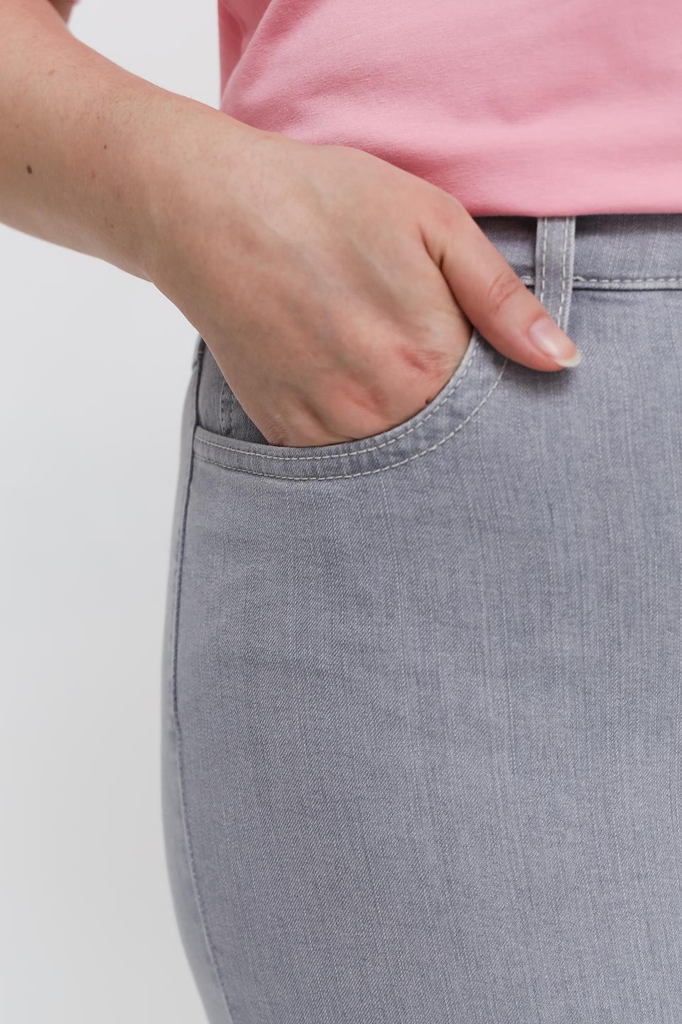 Джинсы Zerres серые прямые