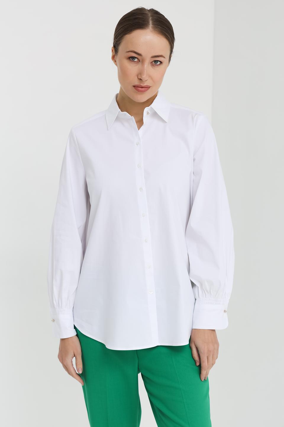 Рубашка Gerry Weber белый оверсайз