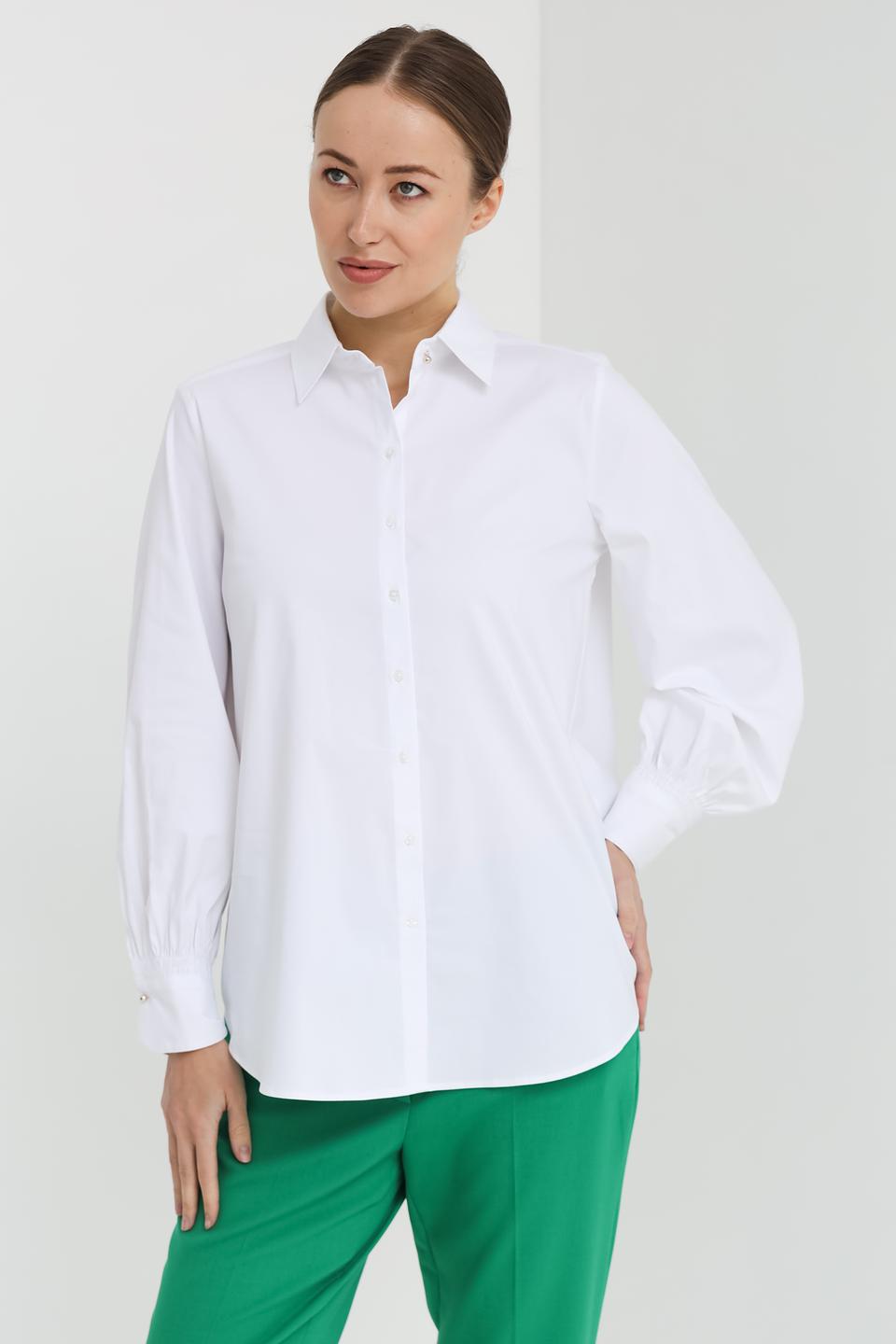 Рубашка Gerry Weber белый оверсайз