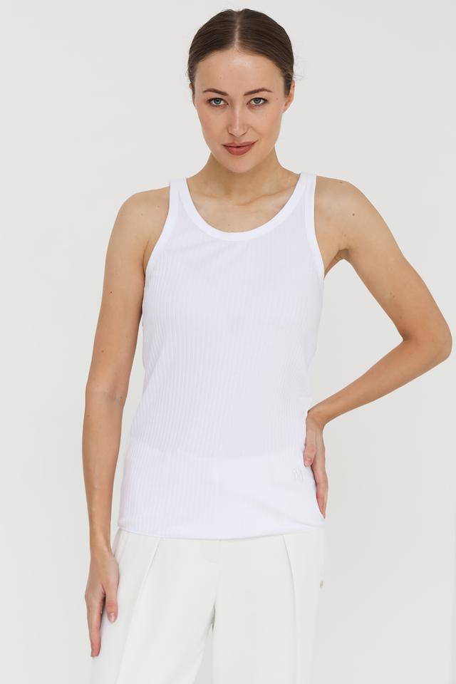 Топ Margittes базовый белый