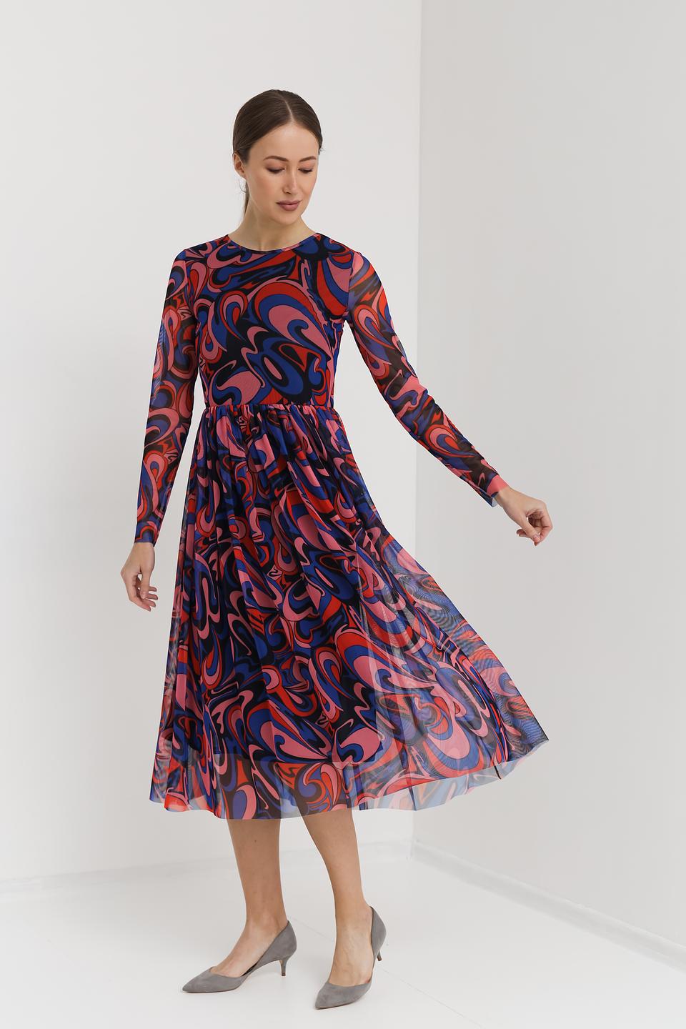 Платье Rich and Royal с принтом