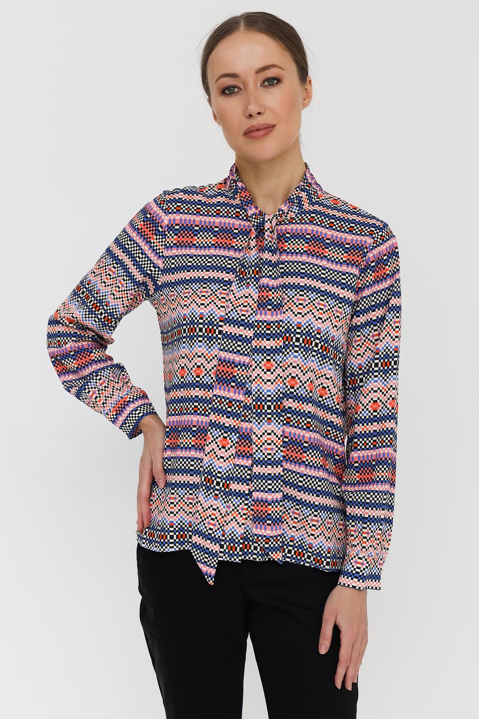 Блузка Rich and Royal с геометрическим принтом