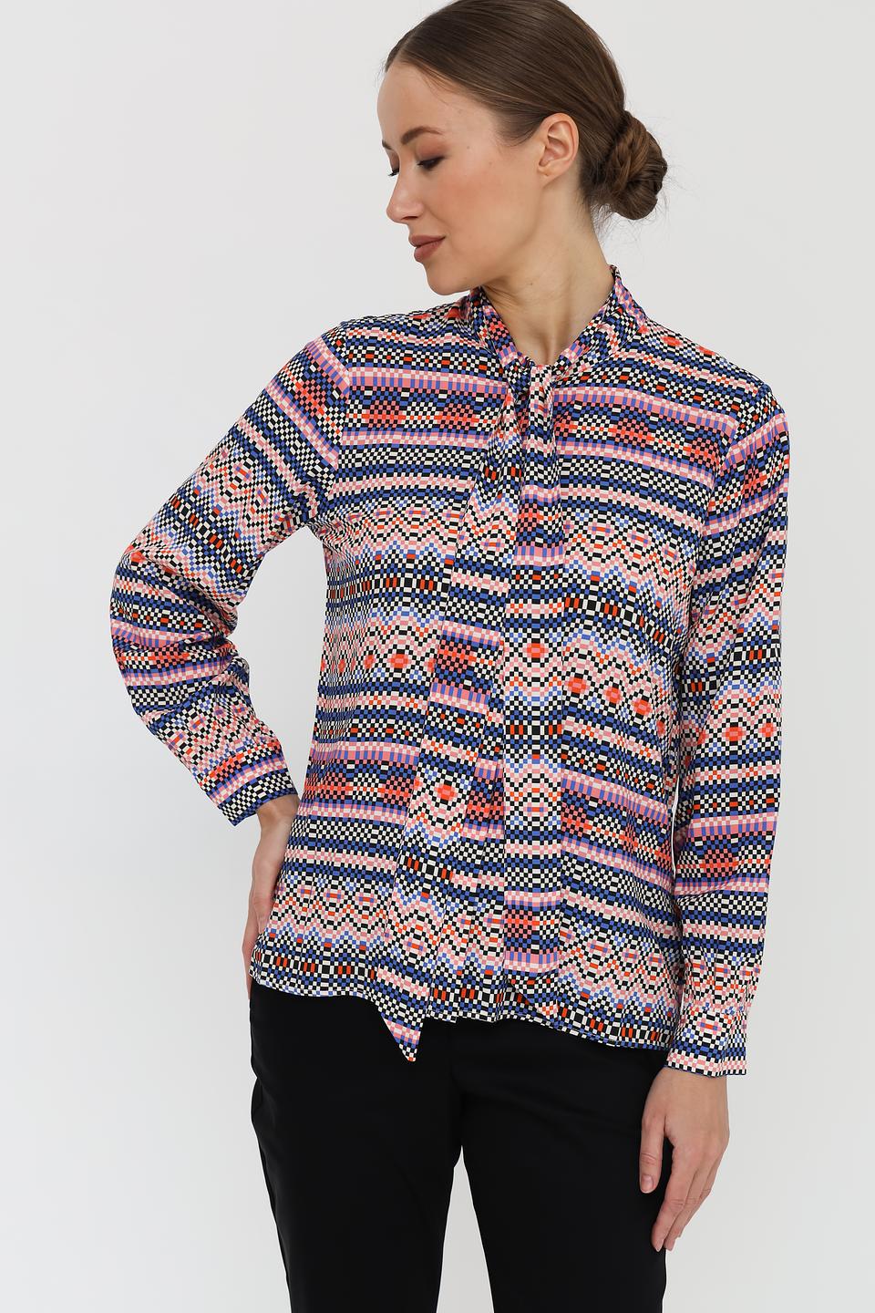 Блузка Rich and Royal с геометрическим принтом