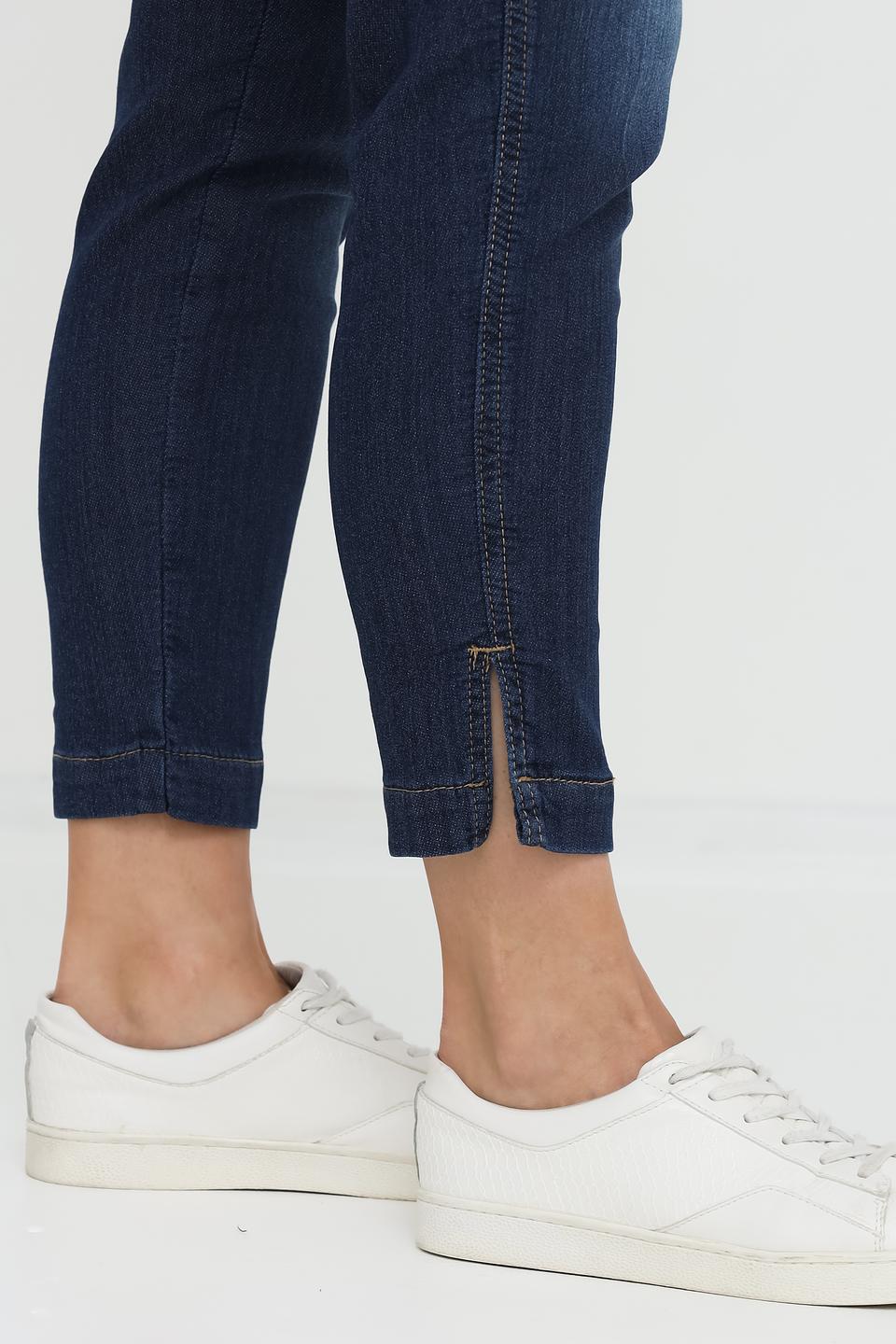 Джинсы Doris Streich узкие, тёмно-синие