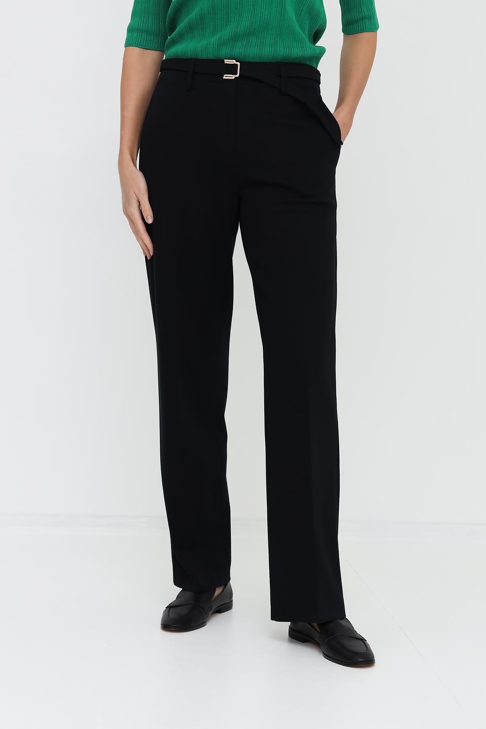 Брюки Gerry Weber чёрные с поясом