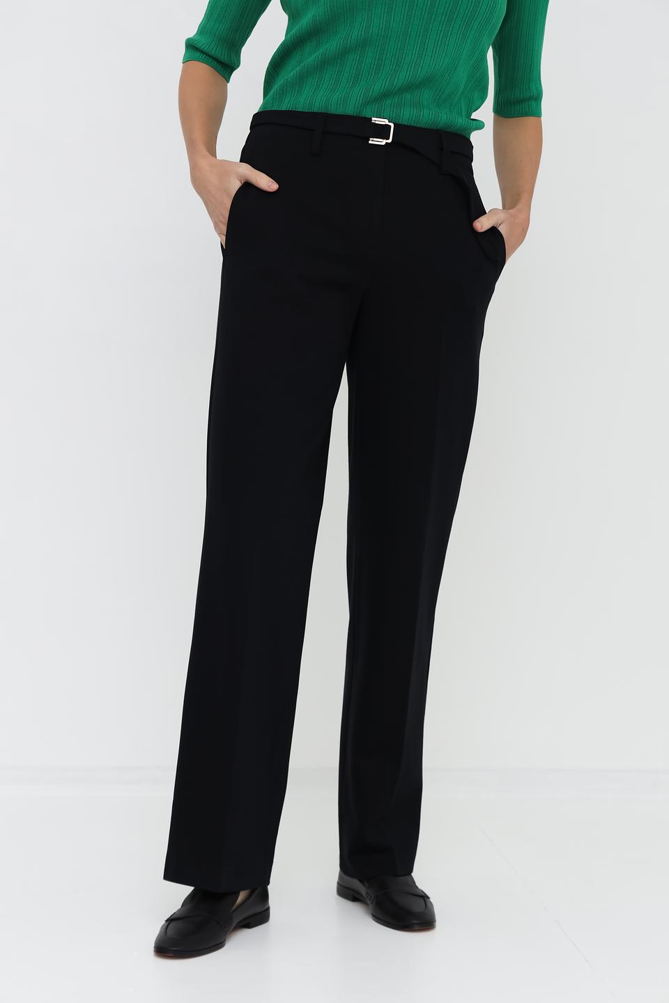 Брюки Gerry Weber чёрные с поясом