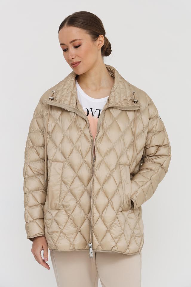 Куртка No.1 Como стеганая бежевая