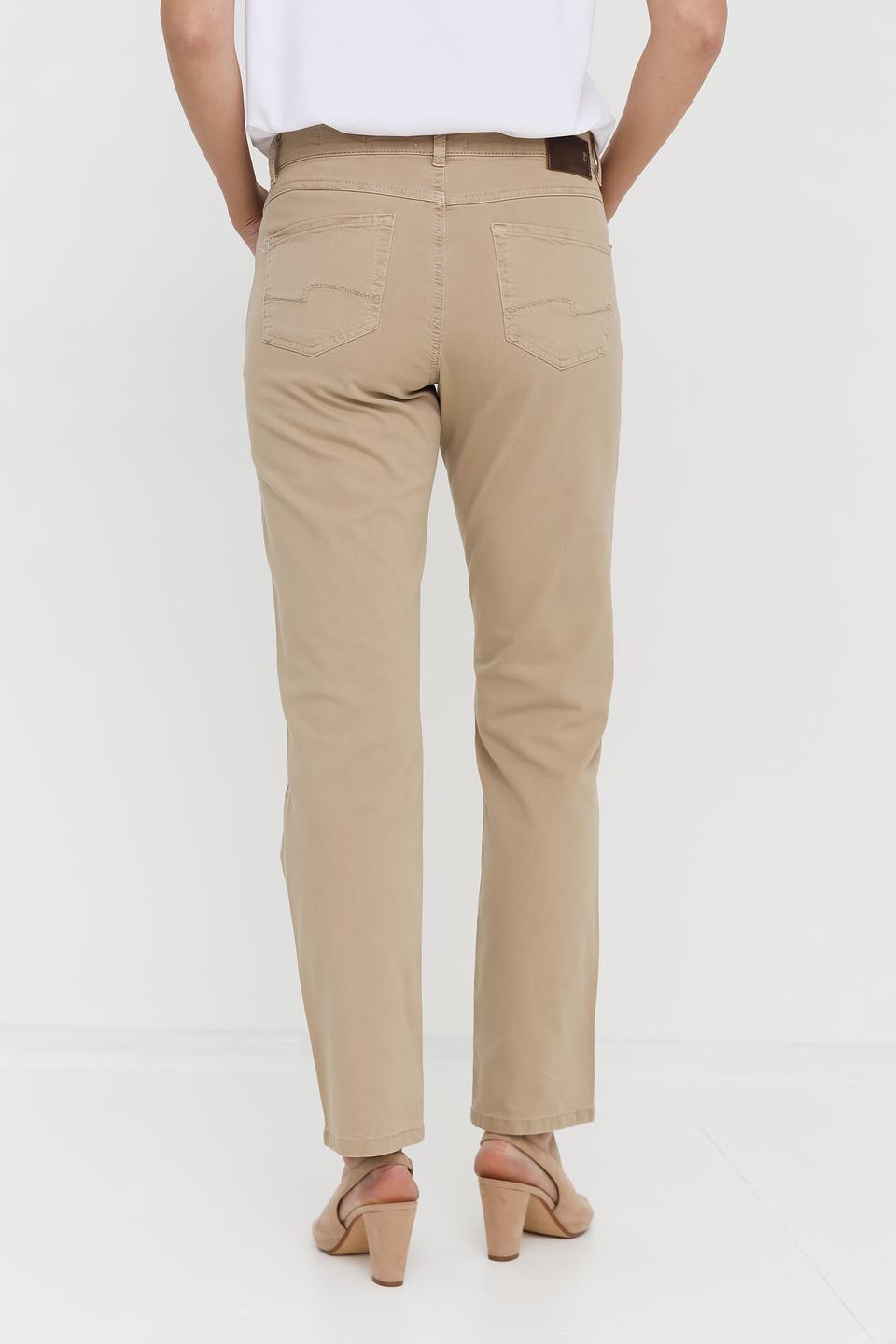 Джинсы Angels прямого кроя бежевые